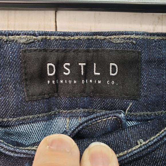 DSTLD Men's Slim Raw Denim Jeans Size W31x L32. - Picture 4 of 5